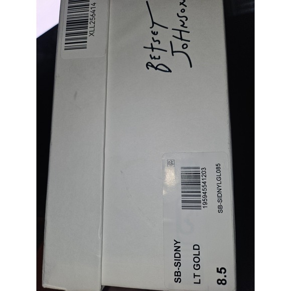 Betsey Johnson SB-Sidny Gold Rhinestone Sneakers Size 8.5 Extra Rhinestones - Picture 12 of 14